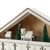 Christmas Wooden Advent Calendar House with 24 Drawers