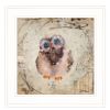 "The Wonder Years I" By Britt Hallowell, Ready to Hang Framed Print, White Frame