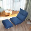 Lazy sofa balcony leisure chair bedroom sofa chair foldable reclining chair leisure single sofa functional chair