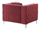 Glory Furniture Paige G826A-C Chair , BURGUNDY