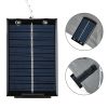 Solar patio umbrella light Warm light