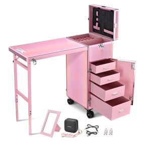 nail trolley case (Color: as Pic)