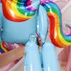 60cm 3D Unicorn Balloon Foil Inflatable Rainbow Birthday Balloons Wedding Baby Shower Kid Birthday Party Decorations Globos Gift